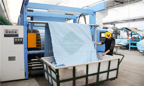 China Bulk Wholesale reusable cleaning Towels Microfiber rags Producer Custom Bulk Blue microfiber towels Supplier